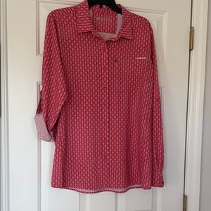 Ariat Women's VentTEK Lyla Geo Stripe Print Long Sleeve Stretch Shirt